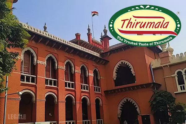 Madras HC issues Injunction Order Against Kute Group from Using Thirumala Trademark