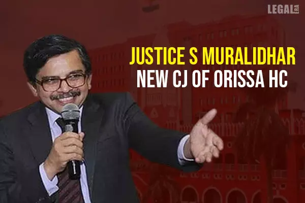 Orissa High Court gets a new Chief Justice