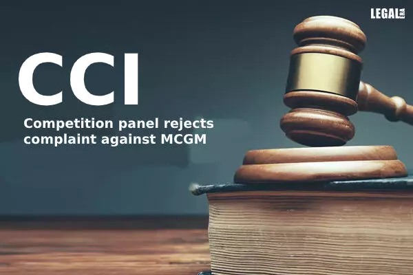 Competition panel rejects complaint against MCGM