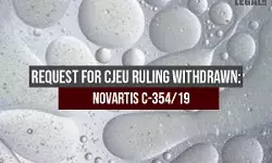 Request for CJEU ruling withdrawn: Novartis C-354/19 Request for CJEU ruling withdrawn: Novartis C-354/19