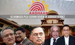 Supreme Court dismisses plea seeking review of Aadhaar Verdict; Justice Chandrachud dissents