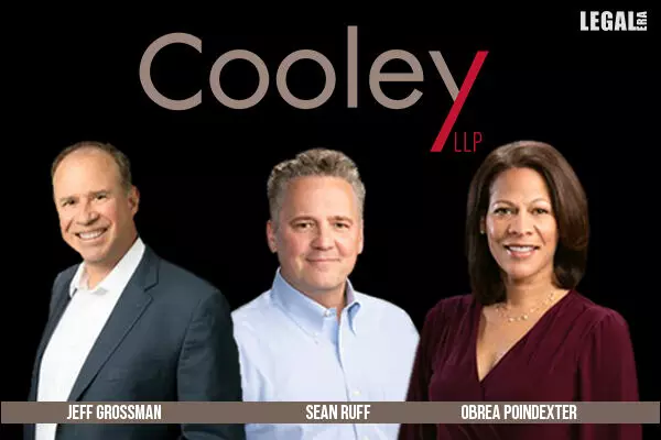 Obrea Poindexter, Sean Ruff and Jeff Grossman join Cooley LLP