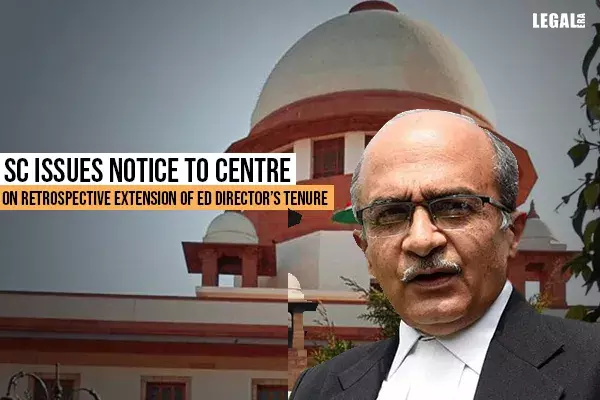 Supreme Court Issues Notice To Centre On Retrospective Extension of ED Directors tenure