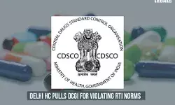 Delhi High Court pulls DCGI for violating RTI Norms