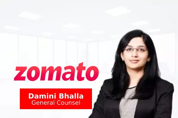 Damini Bhalla joins Zomato as General Counsel