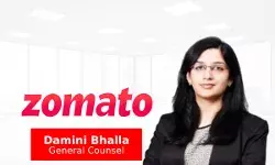Damini Bhalla joins Zomato as General Counsel