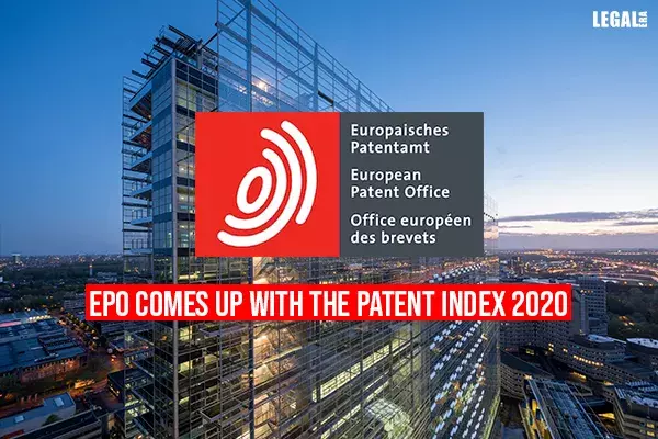 EPO comes up with the Patent Index 2020 EPO comes up with the Patent Index 2020