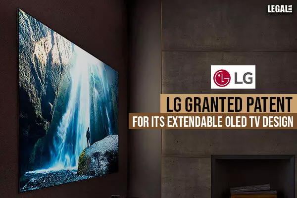 LG granted patent for its extendable OLED TV Design
