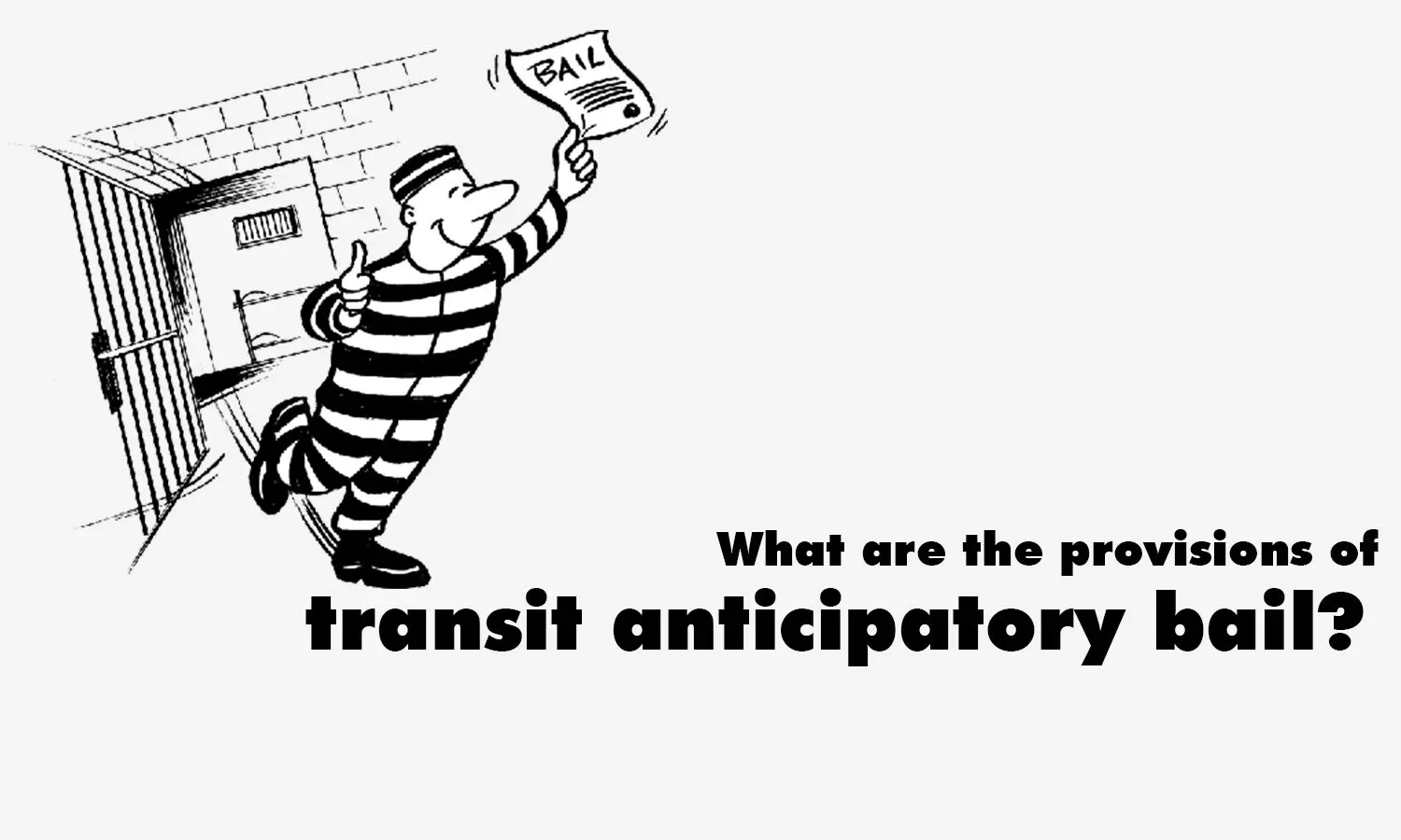 What are the provisions of transit anticipatory bail?
