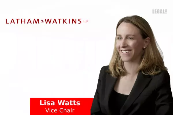 Latham & Watkins elects Lisa Watts its new Vice Chair