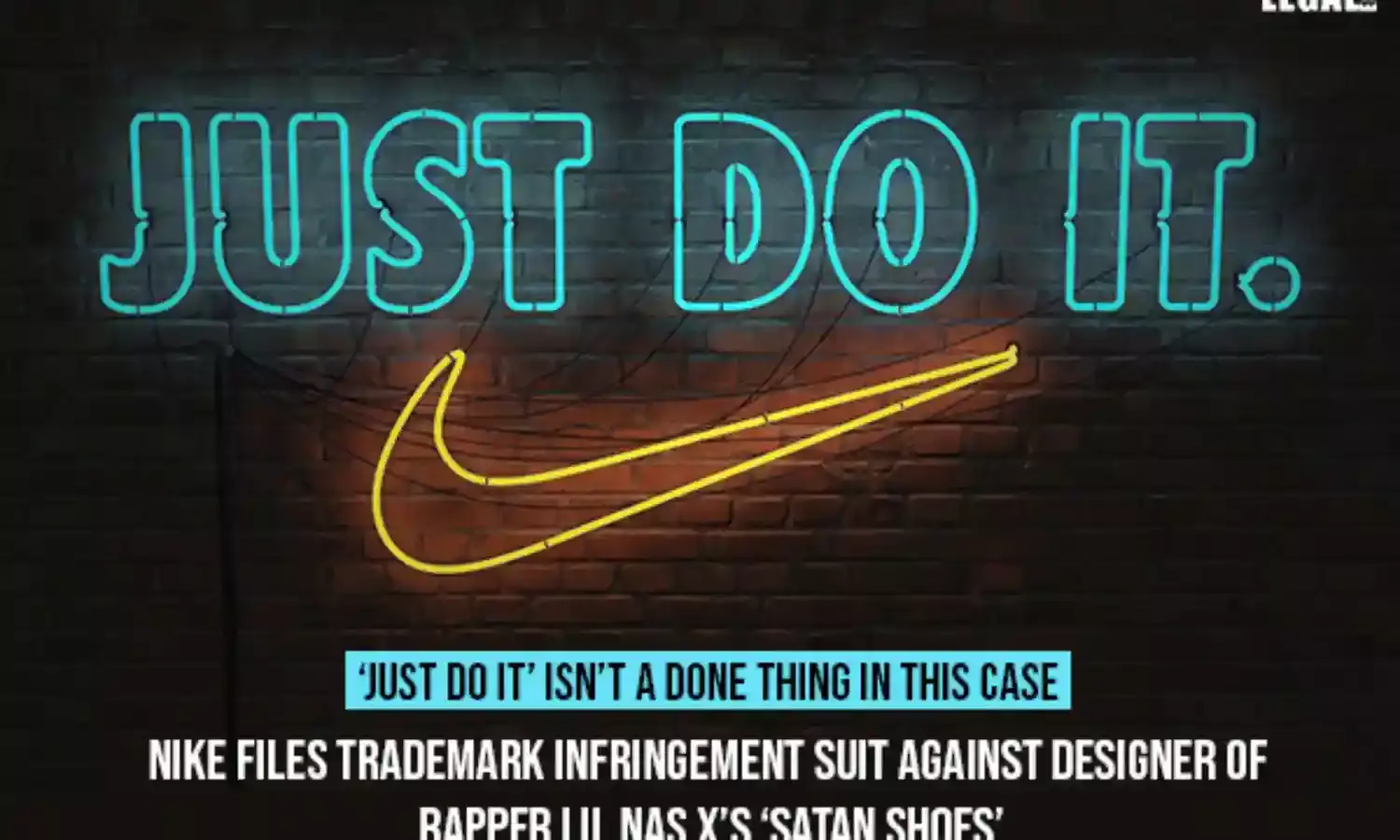 Just Do It isnt a done thing in this case