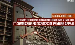 Kerala High Court: Recovery proceedings against Poothrikka Bank At Halt until IT Commissioner Disposes of Pending Appeal