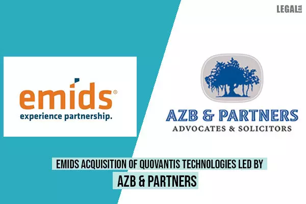 emids acquisition of Quovantis Technologies led by AZB & Partners