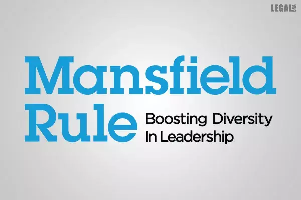 Mansfield Rule lead law firms to new high
