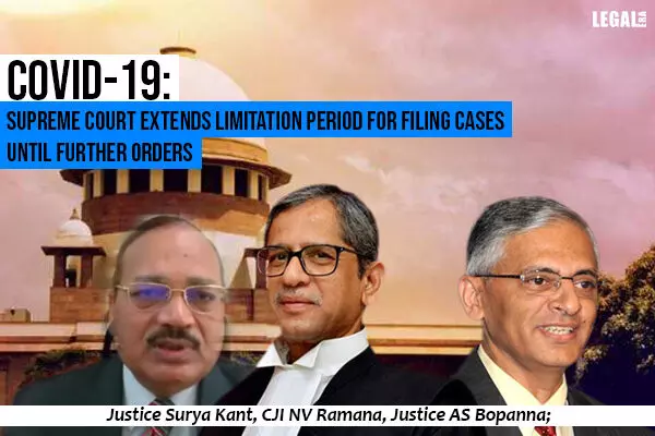 Covid-19: Supreme Court extends limitation period for filing cases until further orders