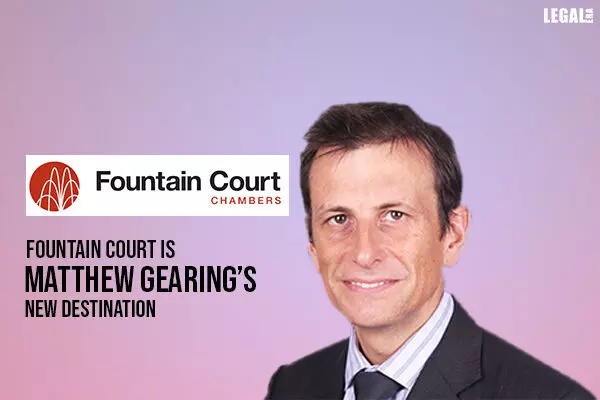 Fountain Court is Matthew Gearings new destination