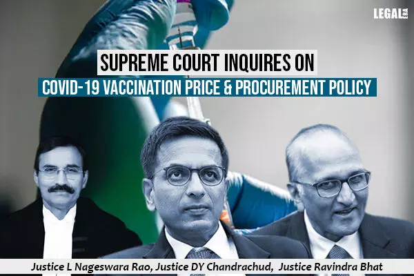 Supreme Court Inquires On COVID-19 Vaccination Price & Procurement Policy