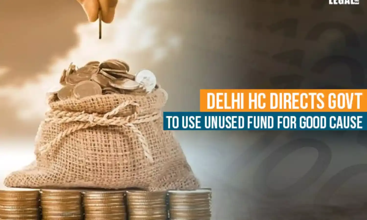 Delhi High Court directs Govt to use unused fund for good cause