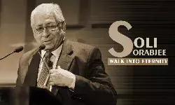 Soli Sorabjees walk into eternity