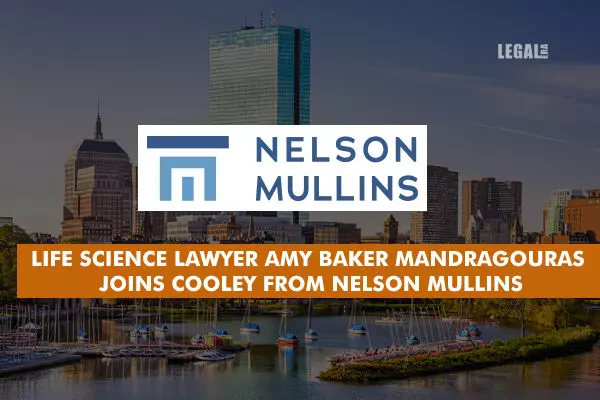 Life science lawyer Amy Baker Mandragouras joins Cooley from Nelson Mullins