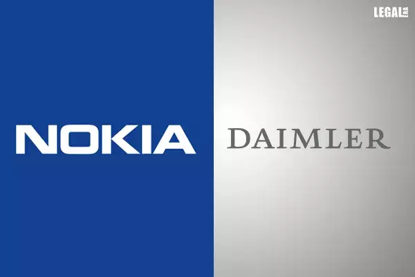 Daimler and Nokia enter into patent licensing deal, ending their legal battle Daimler and Nokia enter into patent licensing deal, ending their legal battle