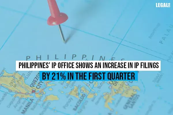 Philippines IP office shows an increase in IP filings by 21% in the first quarter
