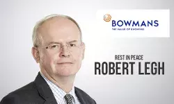 Top South African firm Bowmans devastated by its chairman Robert Leghs death