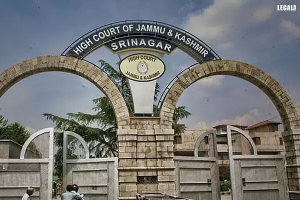 Law Ministry renames Jammu and Kashmir High Court