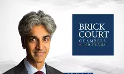 International QC Salim Moollan to join Brick Court Chambers