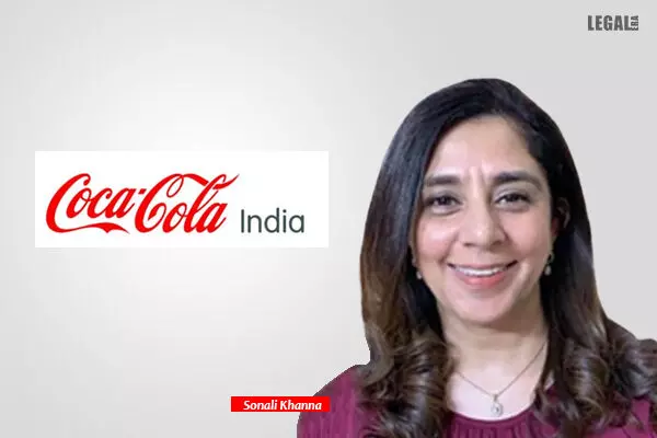 Sonali Khanna joins Coca-Cola India as Vice President and Operating Unit Counsel