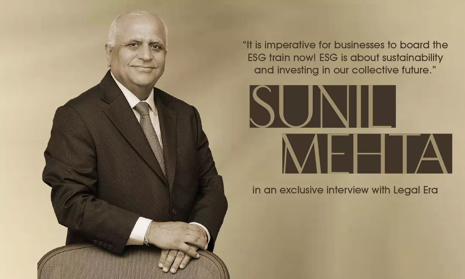 It is imperative for businesses to board the ESG train now. ESG is about sustainability and investing in our collective future. It is imperative for businesses to board the ESG train now. ESG is about sustainability and investing in our collective future.