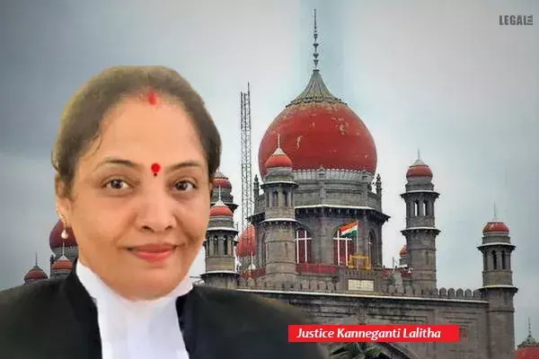 Justice Kanneganti Lalitha transferred from Andhra to Telangana High Court Justice Kanneganti Lalitha transferred from Andhra to Telangana High Court