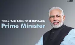 Three farm laws to be repealed: Prime Minister