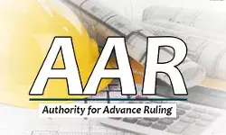 AAR: ITC can be availed on GST charged by Contractor Supplying Service of Works Contract to extent of Machine Foundation