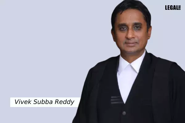 Vivek Subba Reddy Elected as President of Advocates, Association of Bengaluru