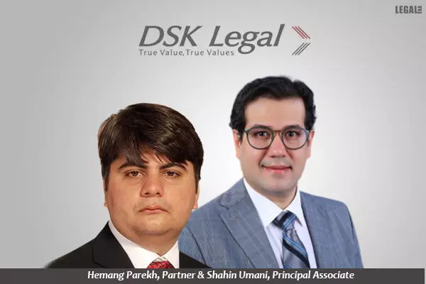 DSK Legal advised Manash Lifestyle Private Limited