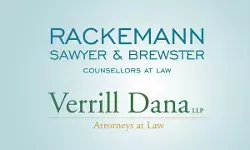 New Englands Verrill, Rackemann merge, toughens Boston presence New Englands Verrill, Rackemann merge, toughens Boston presence