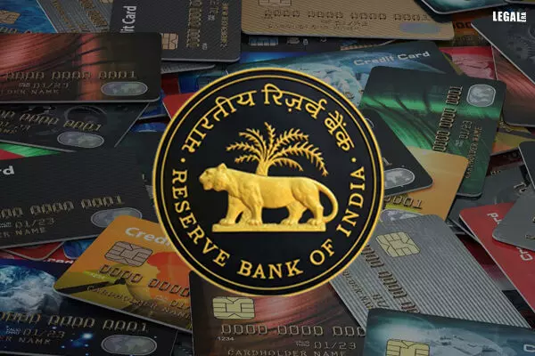 Reserve Bank of India guidelines for credit and debit cards