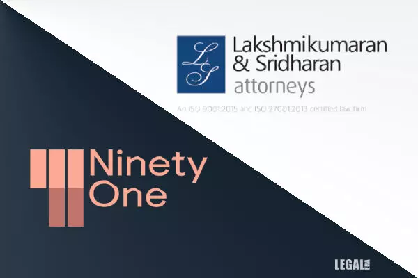 Lakshmikumaran and Sridharan advised Ninety One Funding