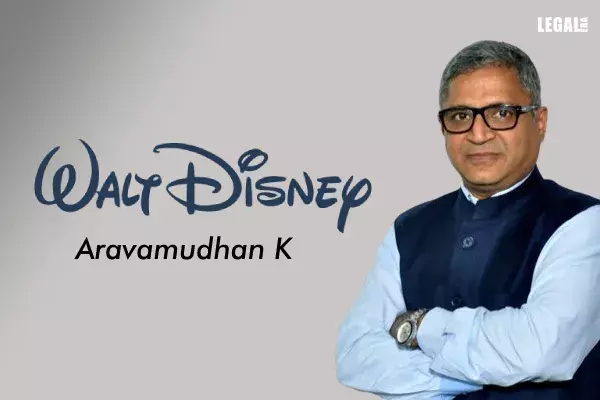 Aravamudhan K elevated as Walt Disneys executive director Aravamudhan K elevated as Walt Disneys executive director