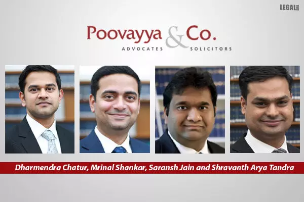 Poovayya & Co promotes four lawyers to partnership