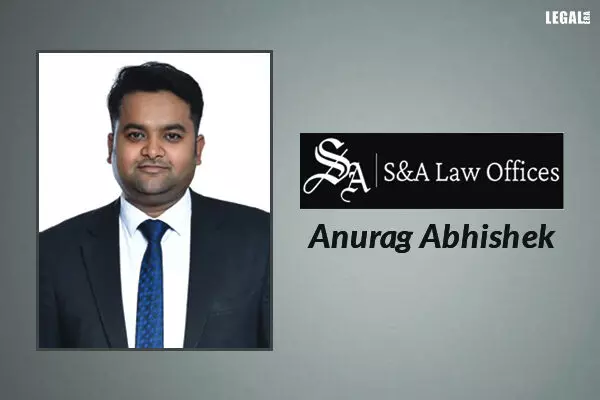 Anurag Abhishek is now a Partner at S&A Law Offices