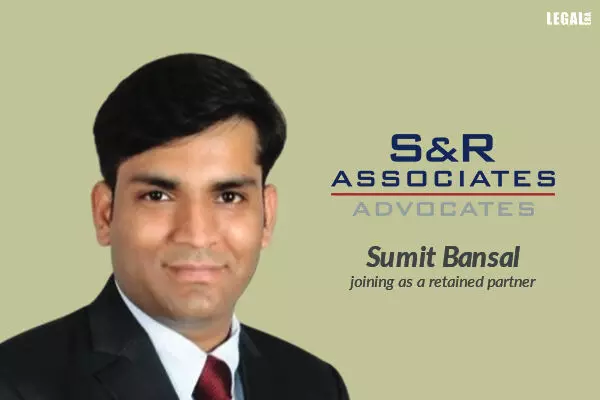 Sumit Bansal joins S&R Associates