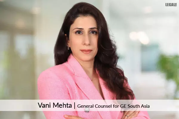 Vani Mehta appointed as General Counsel for GE South Asia