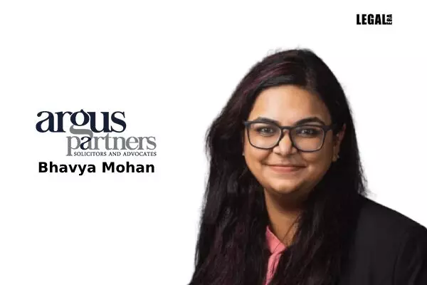 Bhavya Mohan joins Argus Partners as a Partner