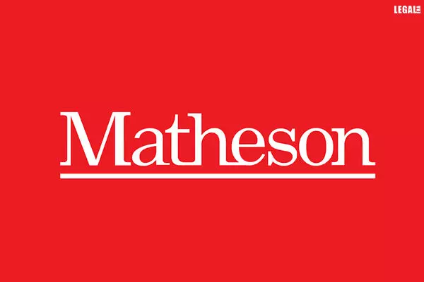 Matheson appoints Mason Hayes & Curran partner