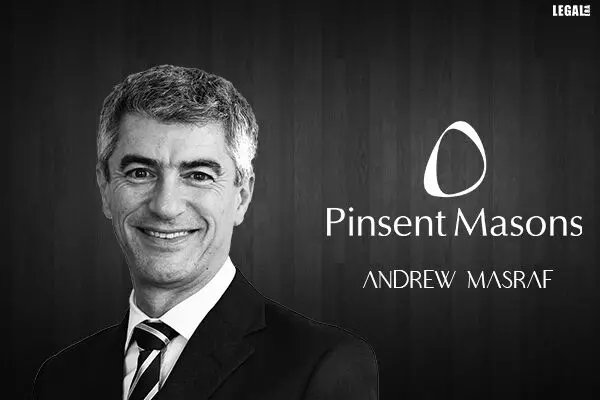 Pinsent Masons appoints Andrew Masraf