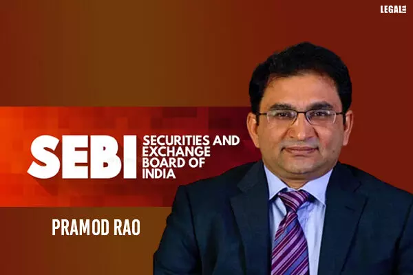 Former Group General Counsel of ICICI Group Pramod Rao joins SEBI as Executive Director