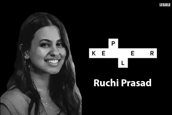 Ruchi Prasad hired by Kepler Group as Chief Legal Counsel