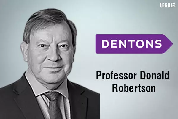 Professor Donald Robertson of Dentons appointed as Correspondent for Australia by UNIDROIT